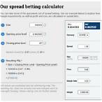 bet spread calculator